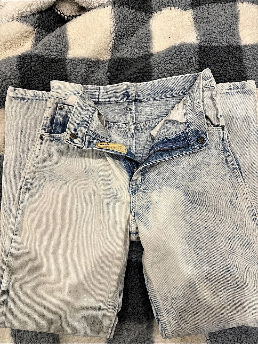 Wrangler 9658BH woman Denim Jean Size 16 Regular